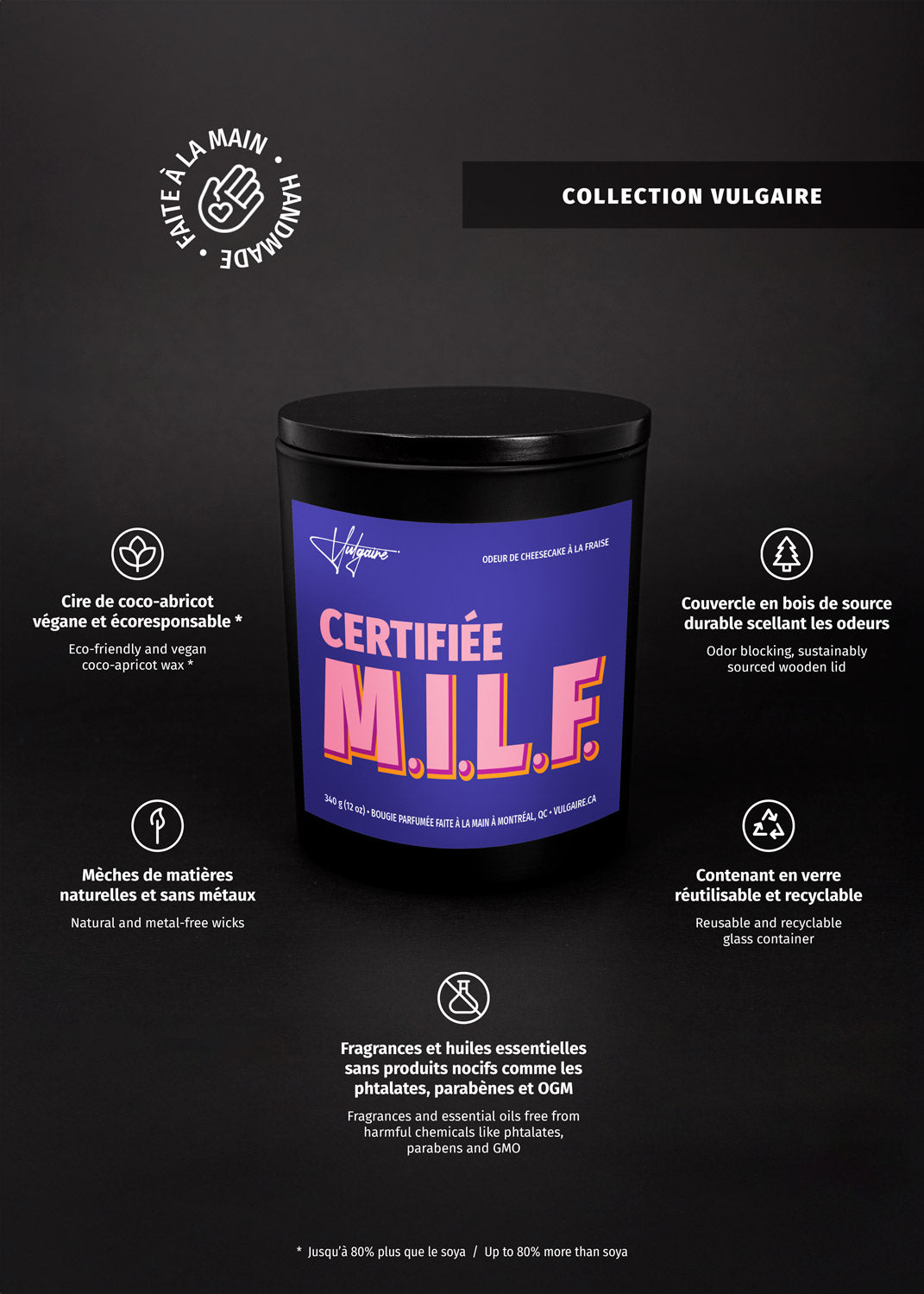 Candle Certifiée M.I.L.F.