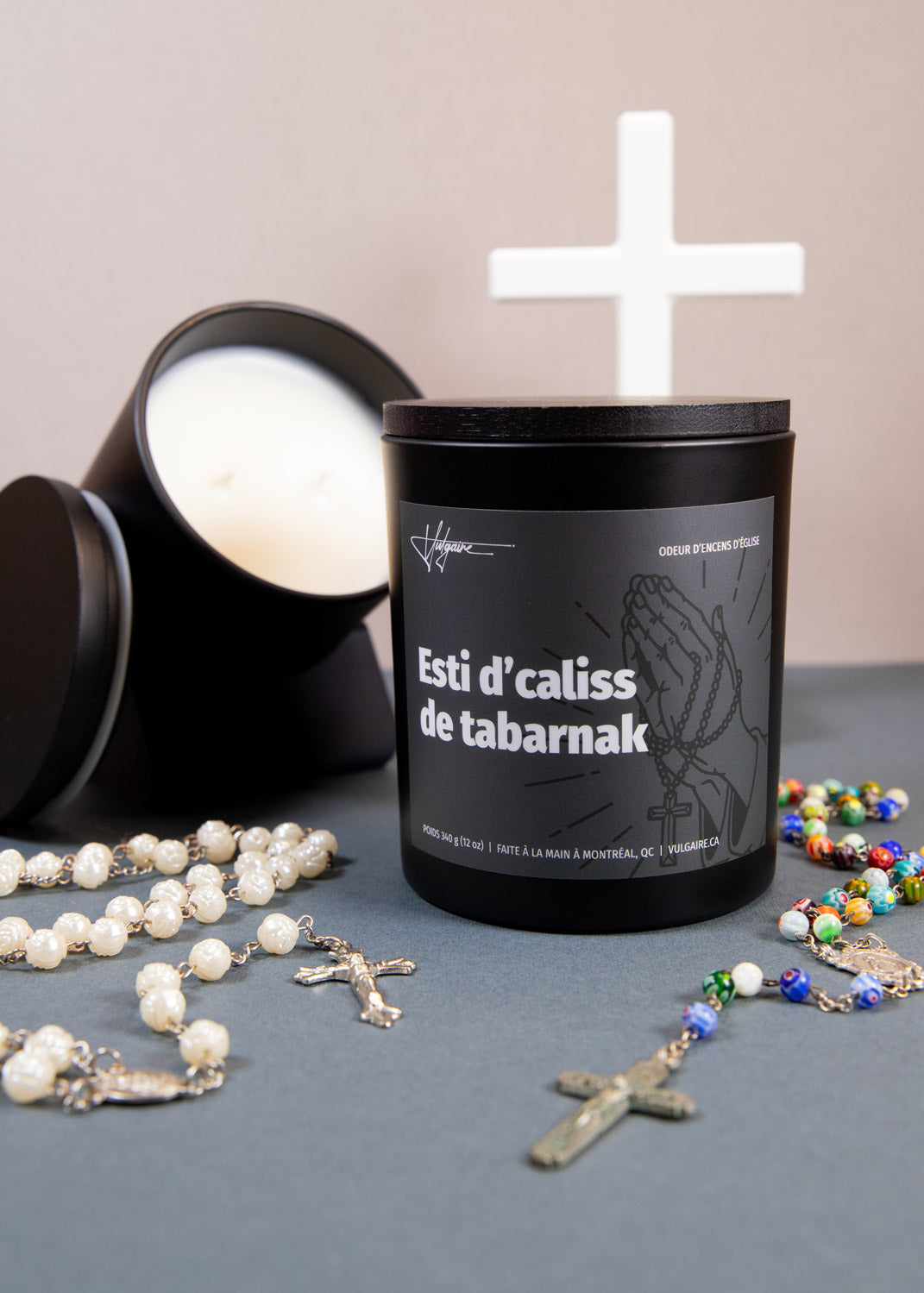 Candle Esti d'caliss de tabarnak