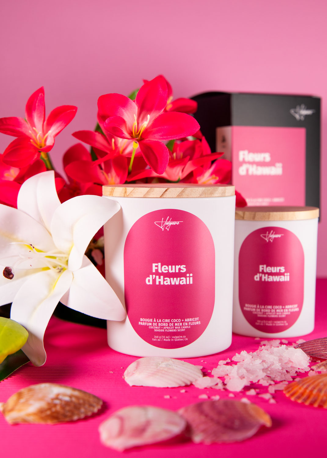 Candle Fleurs d'Hawaii