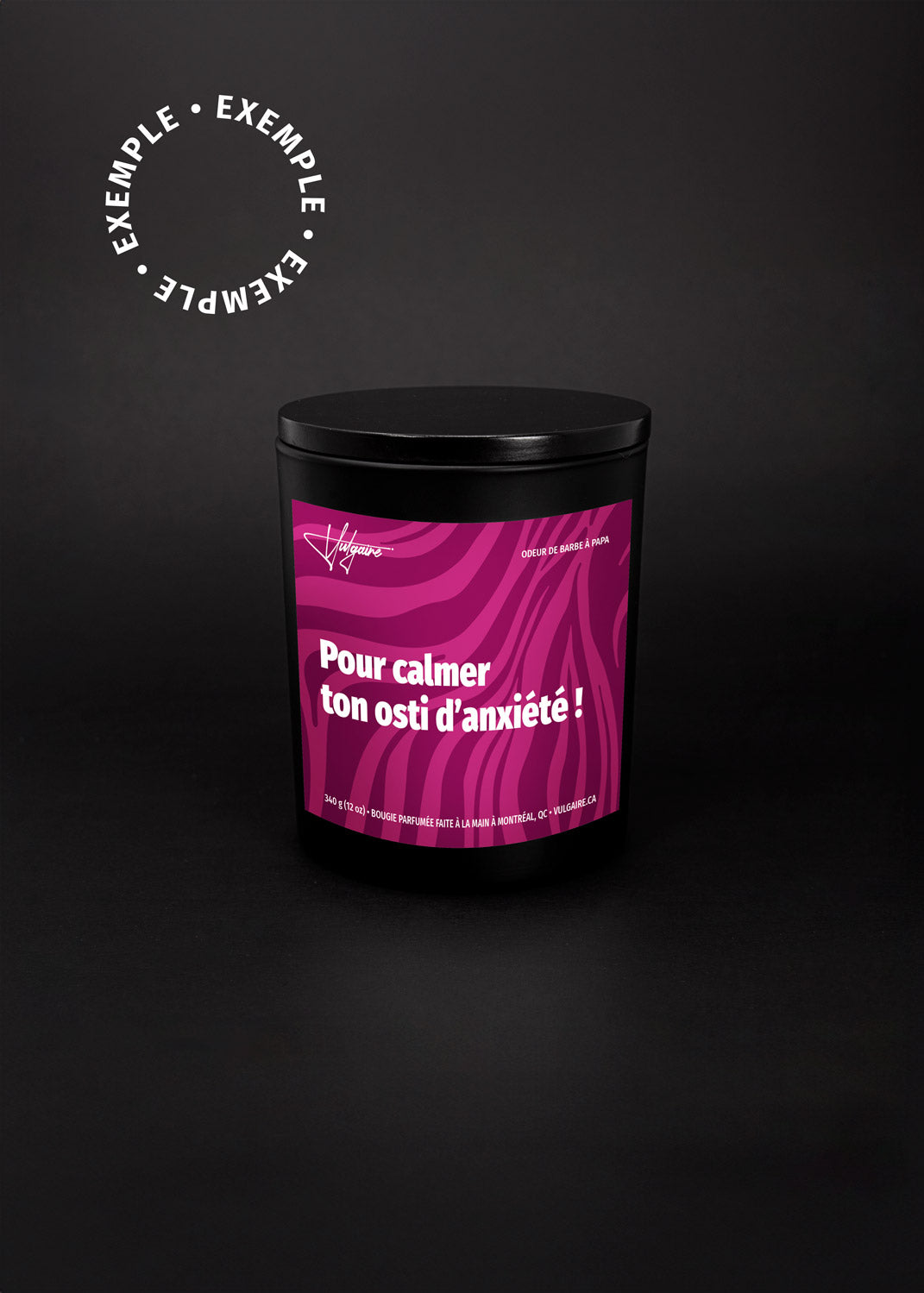 Personalized candle