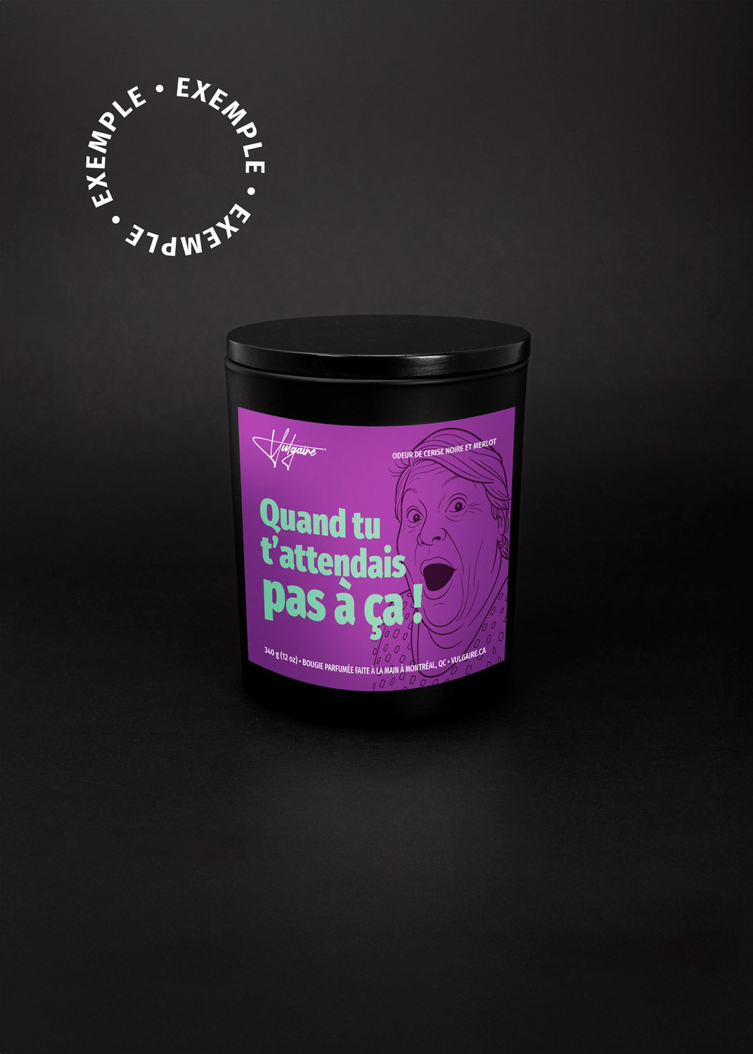 Personalized candle