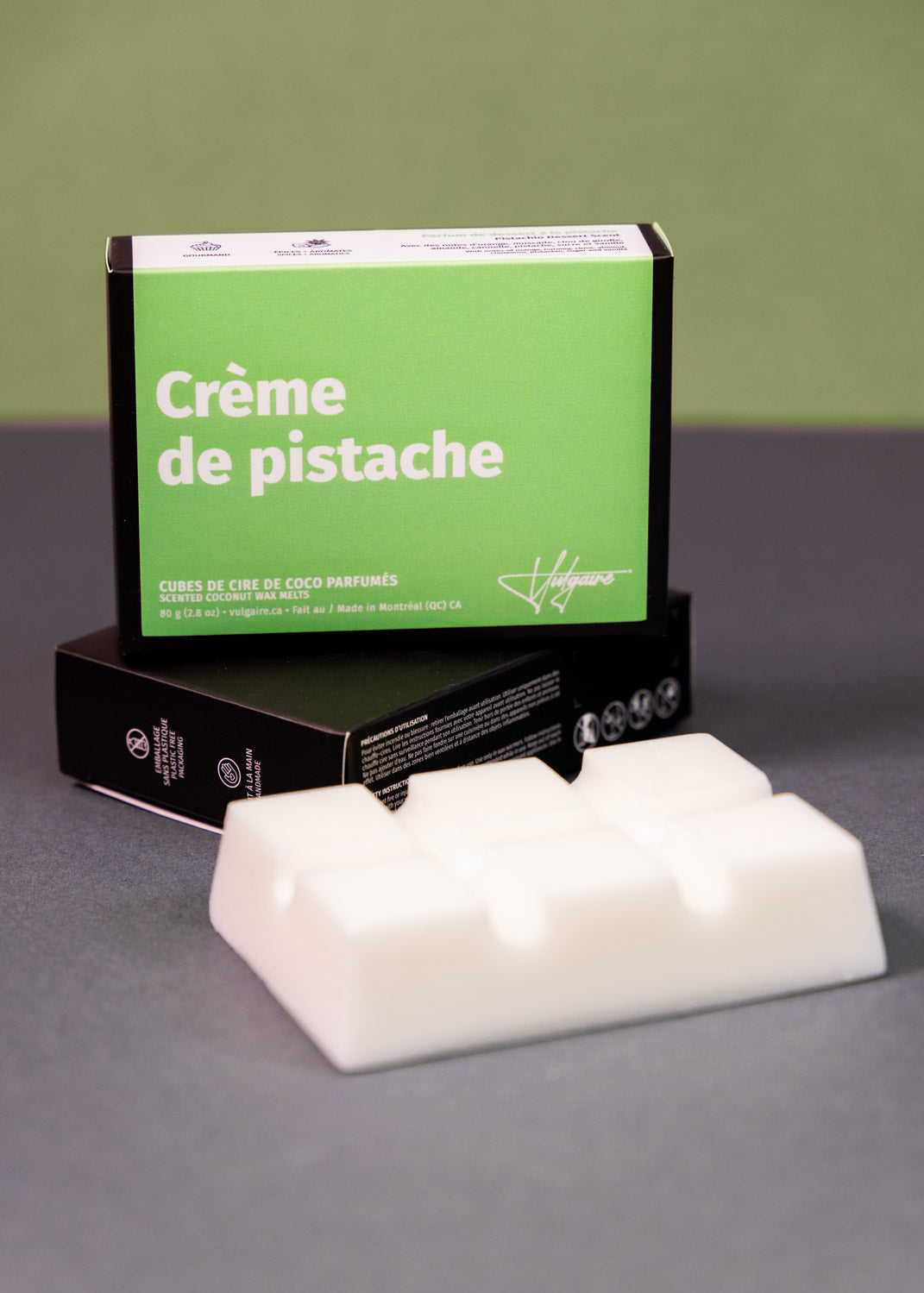 Wax melts Crème de pistache