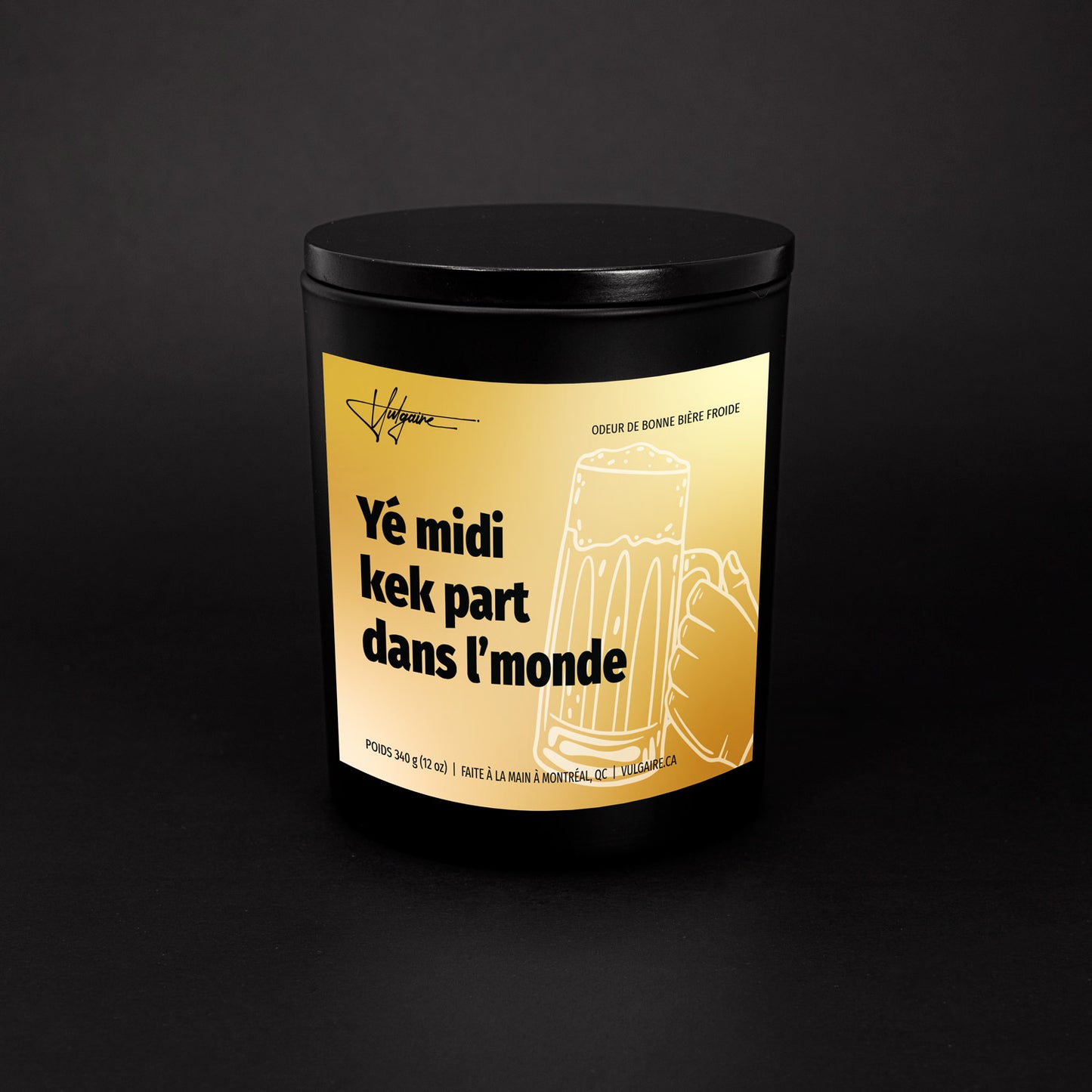 Candle Yé midi kek part dans l'monde