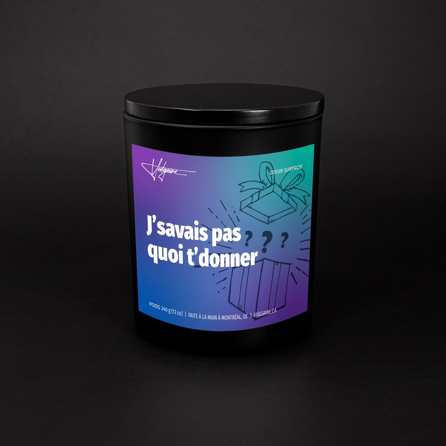 Candle J'savais pas quoi t'donner