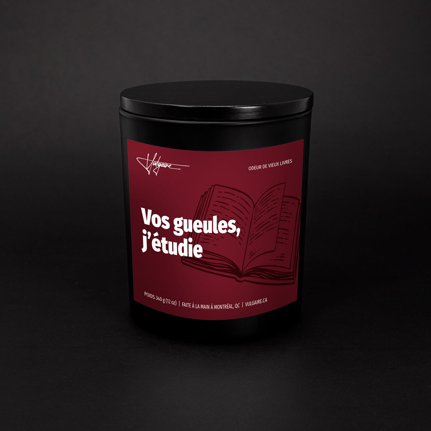Candle Vos gueules, j'étudie