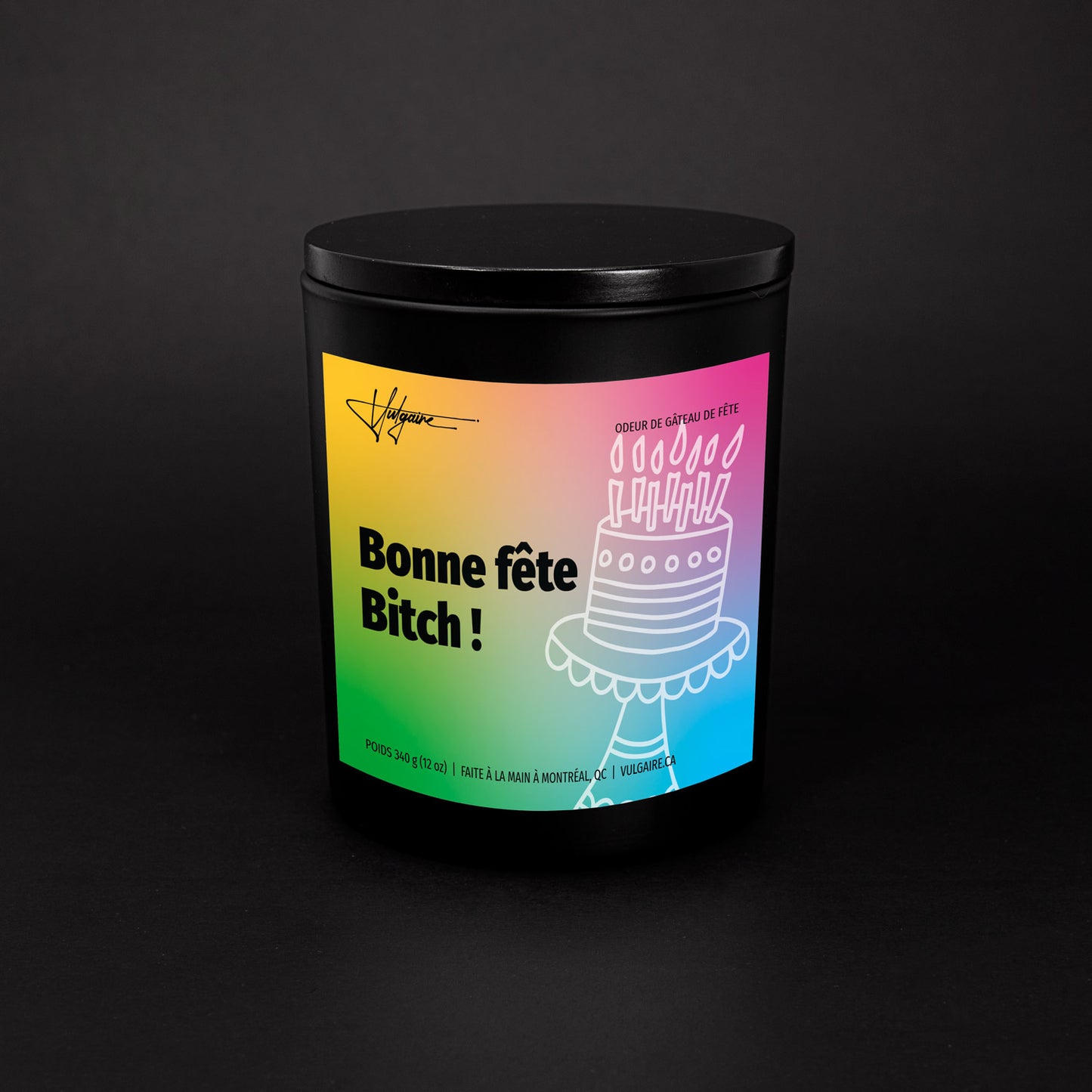 Candle Bonne fête Bitch!