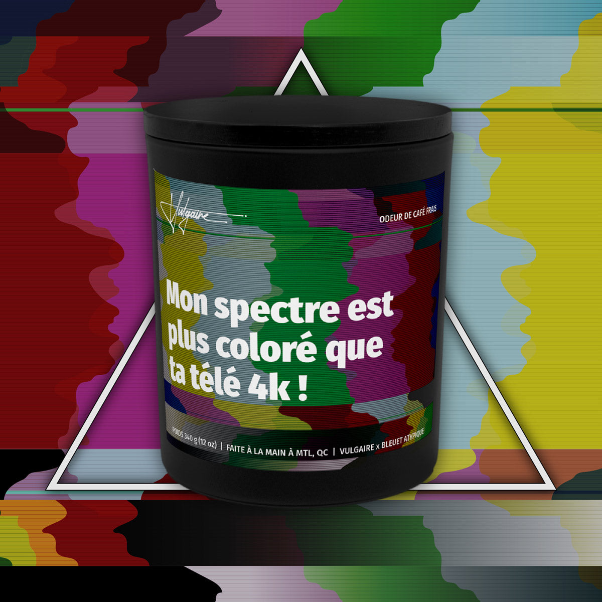 Candle Mon spectre est plus coloré que ta télé 4k!