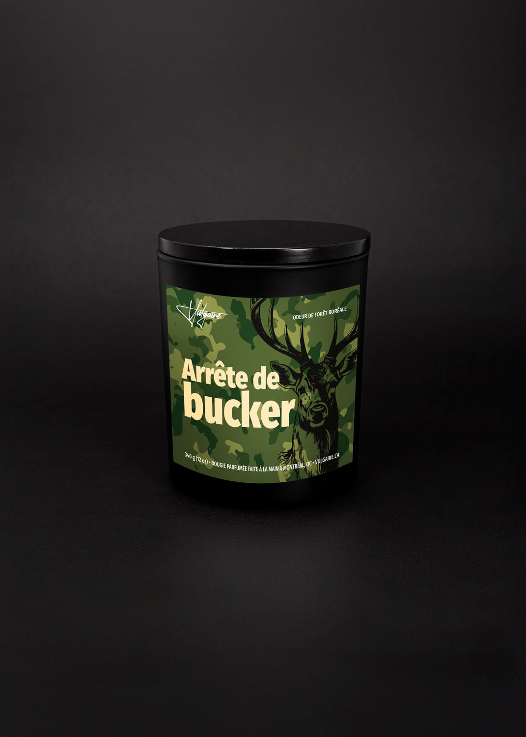 Bougie Arrête de bucker