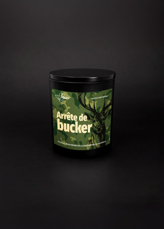 Bougie Arrête de bucker