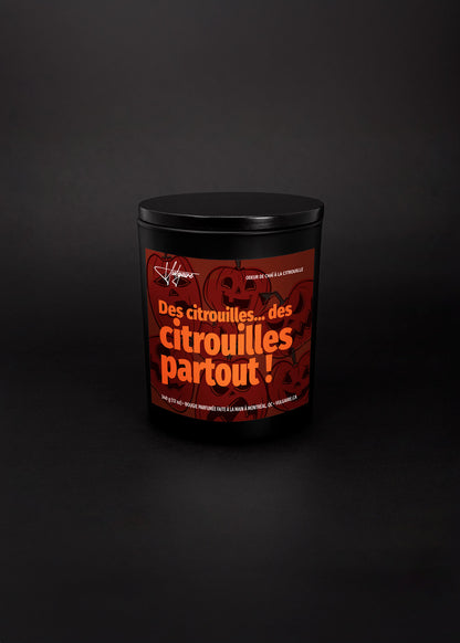 Bougie Des citrouilles... des citrouilles partout !