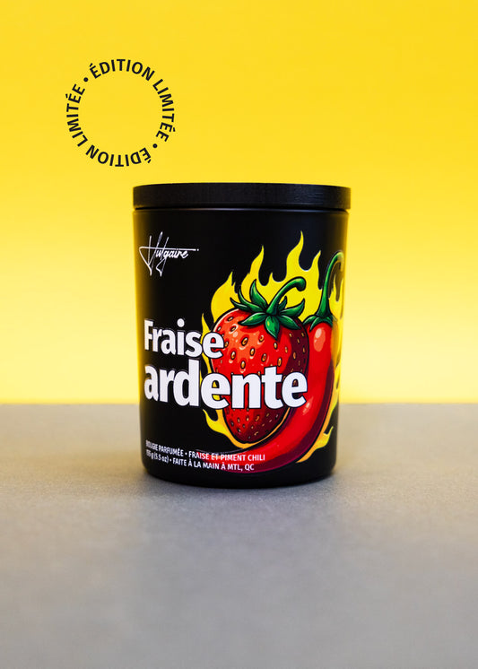 Bougie Fraise ardente — Édition limitée