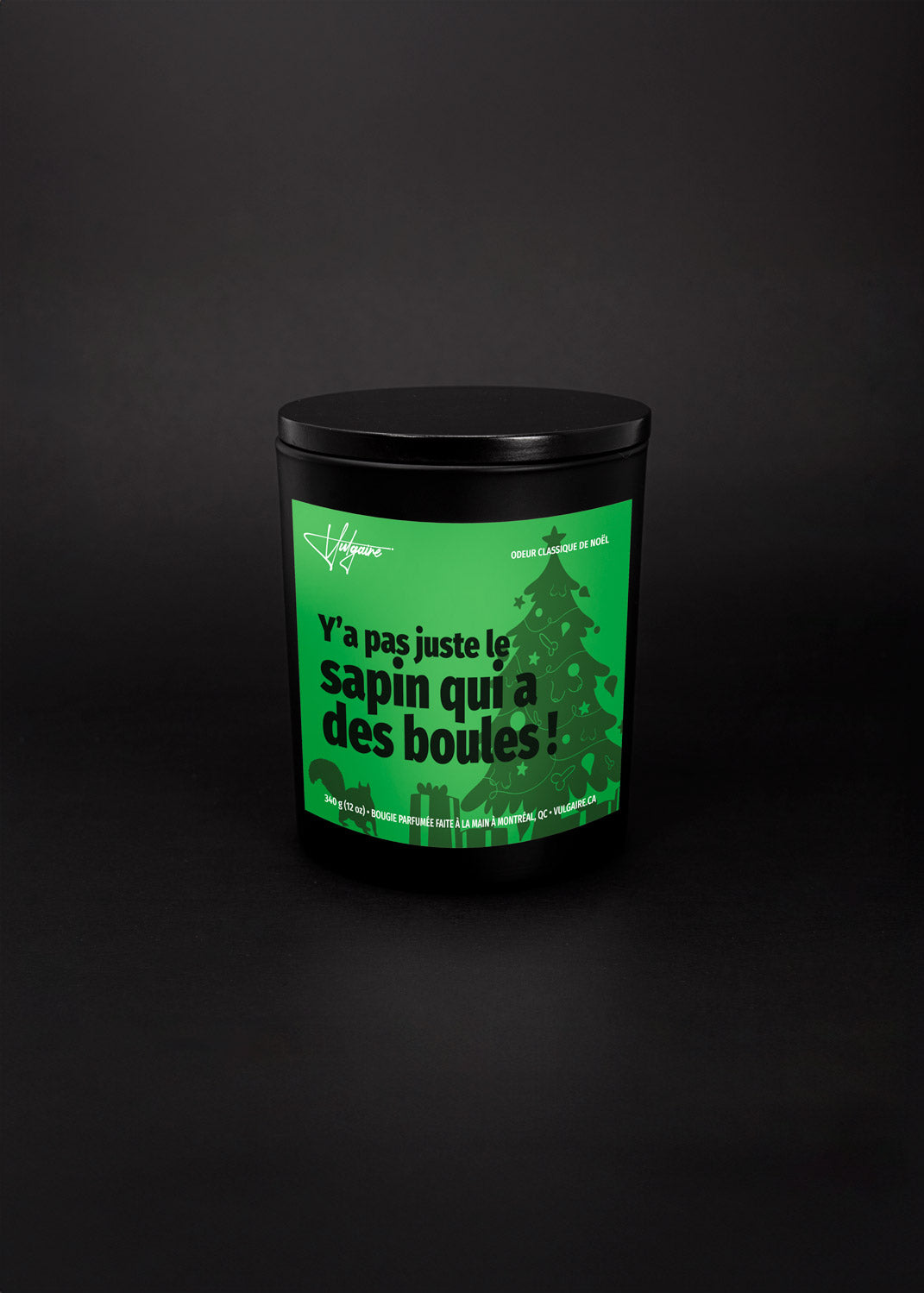 Candle Il n'y a pas juste le sapin qui a des boules !