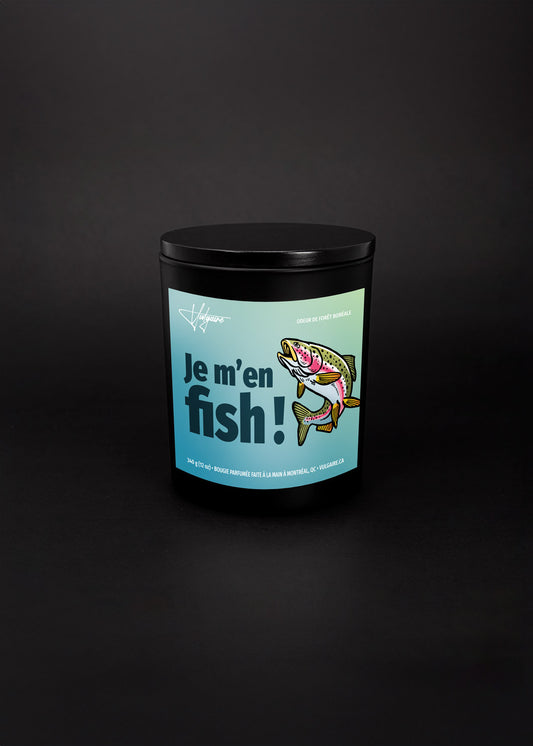 Bougie Je m'en fish !
