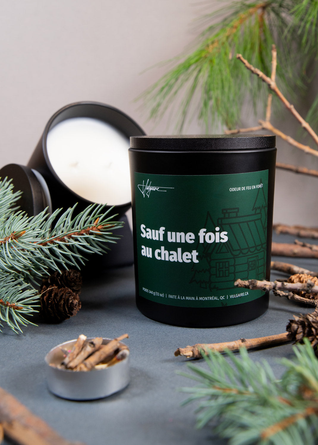 Candle Sauf une fois au chalet