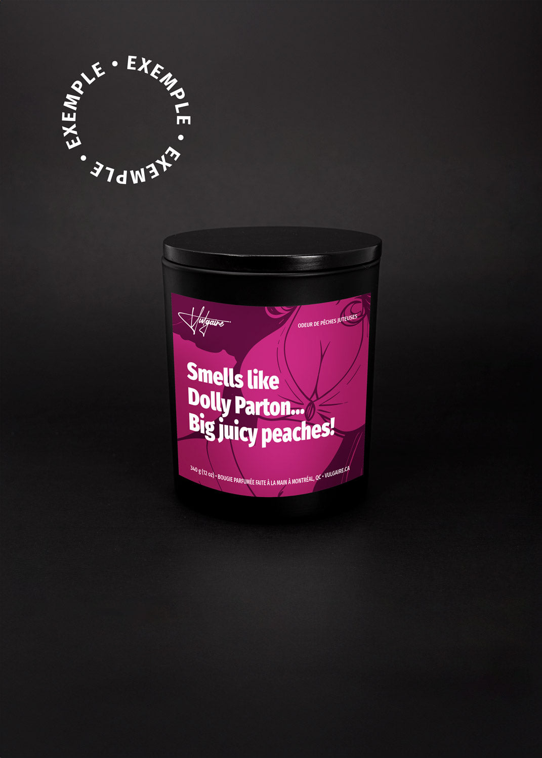 Personalized candle