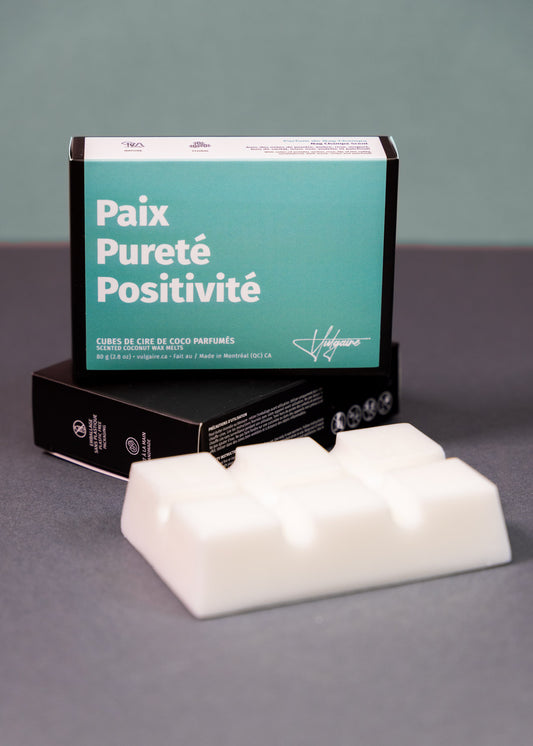 Wax melts Paix Pureté Positivité