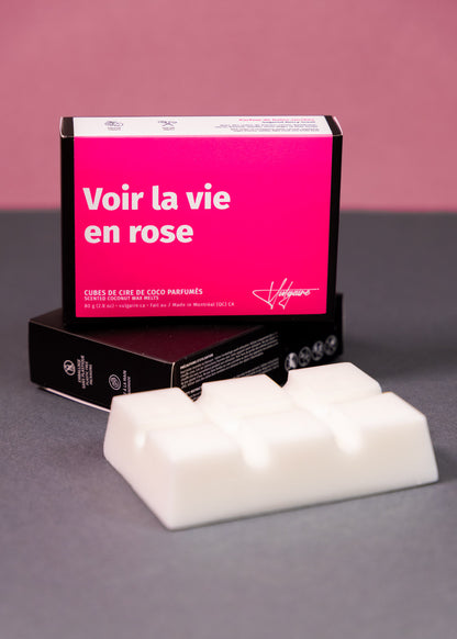 Wax melts Voir la vie en rose