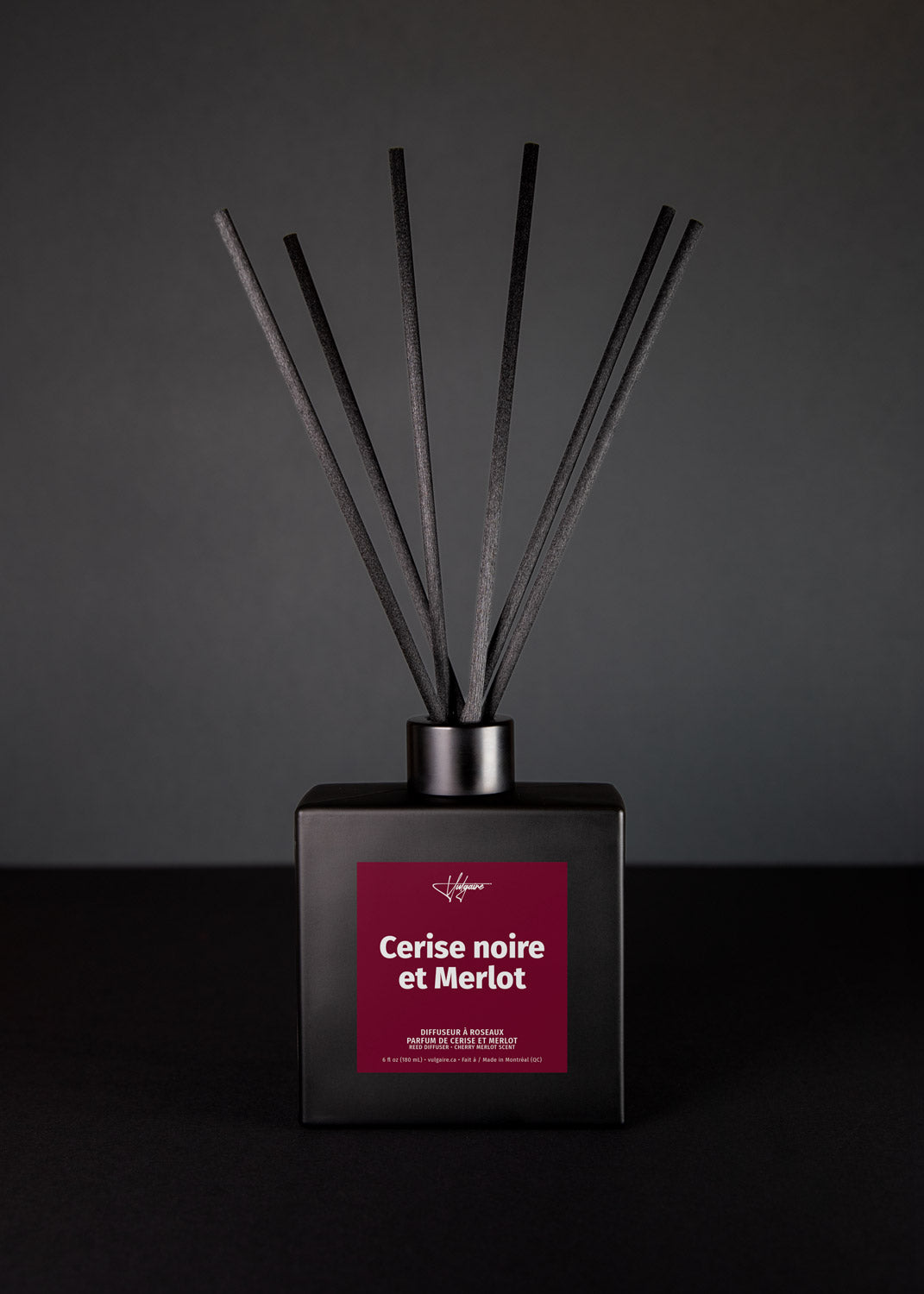 Reed diffuser Cerise noire et Merlot