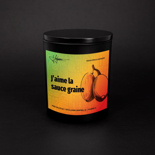 Candle J'aime la sauce graine