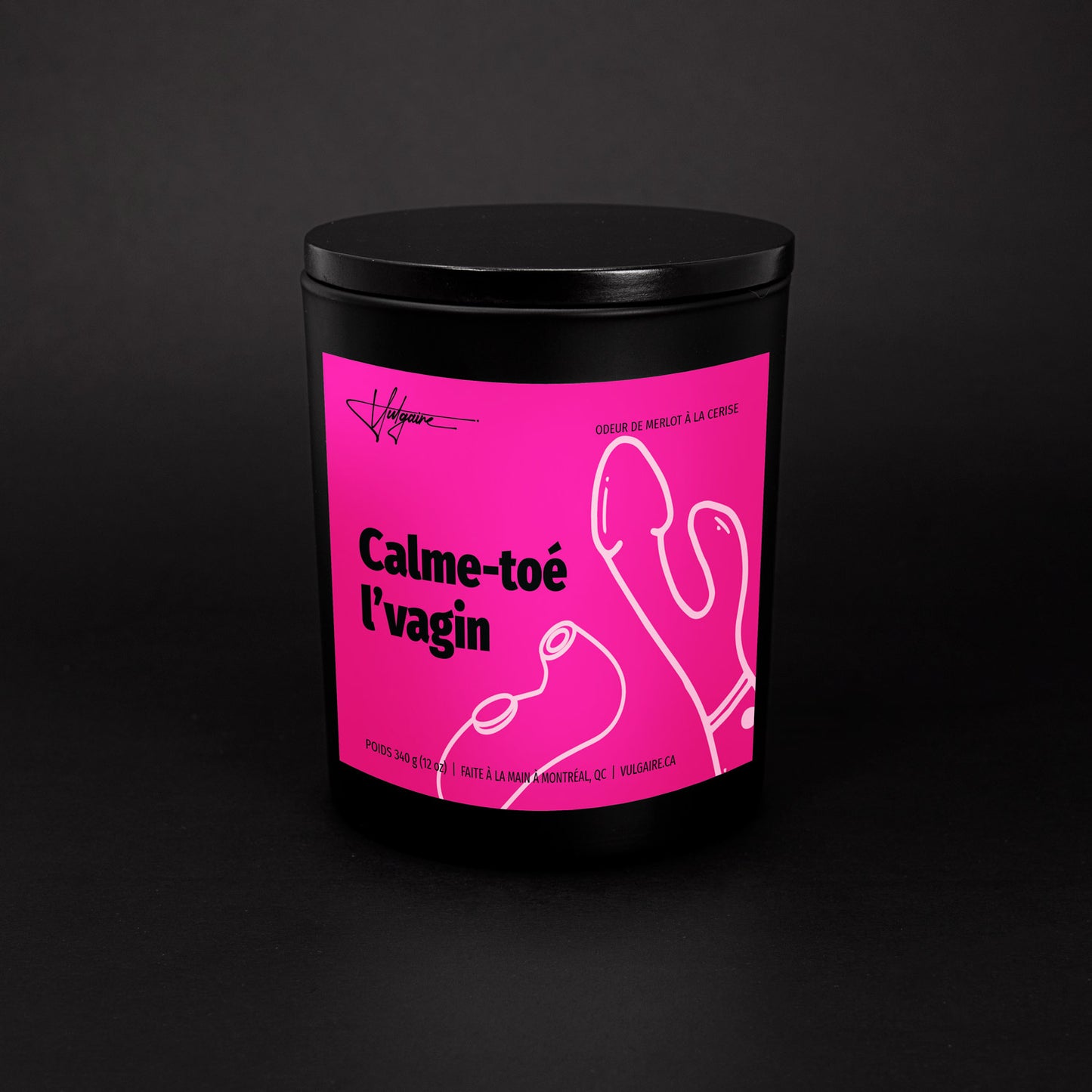 Candle Calme-toé l'vagin