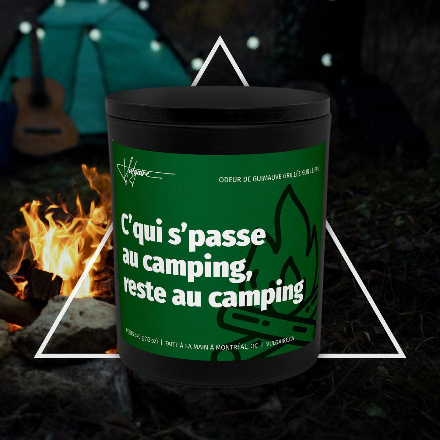 Candle C'qui s'passe au camping, reste au camping 