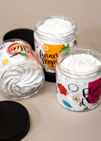 Savon fouetté hydratant
